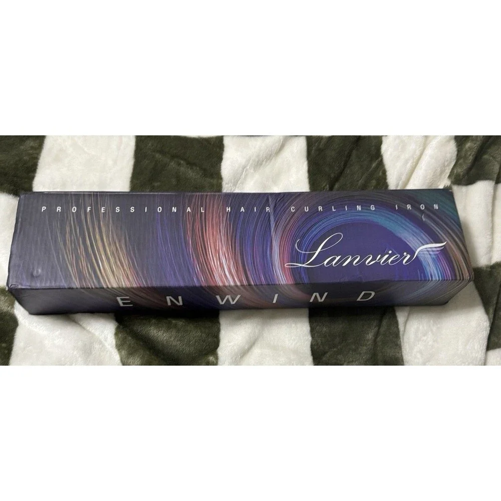 Lanvier Enwind Professional Hair Curling Iron, Black, Unisex Department